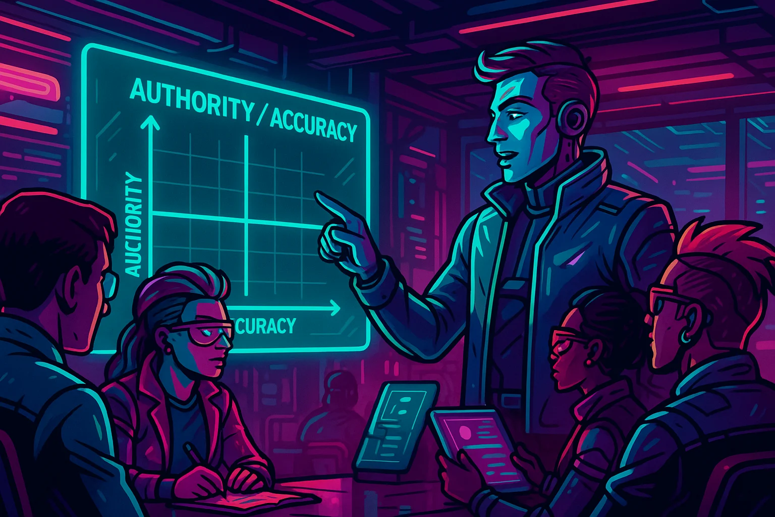 The Only Right Way to Answer a Question: Authority / Accuracy Grid