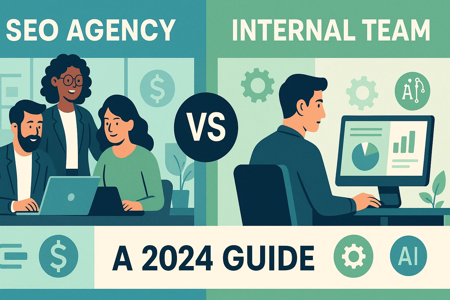 SEO Agency vs. Internal Team – A 2024 Guide